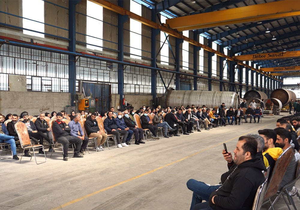 جشن پایان سال 1400 در شرکت دانش بنیان دابوصنعت
