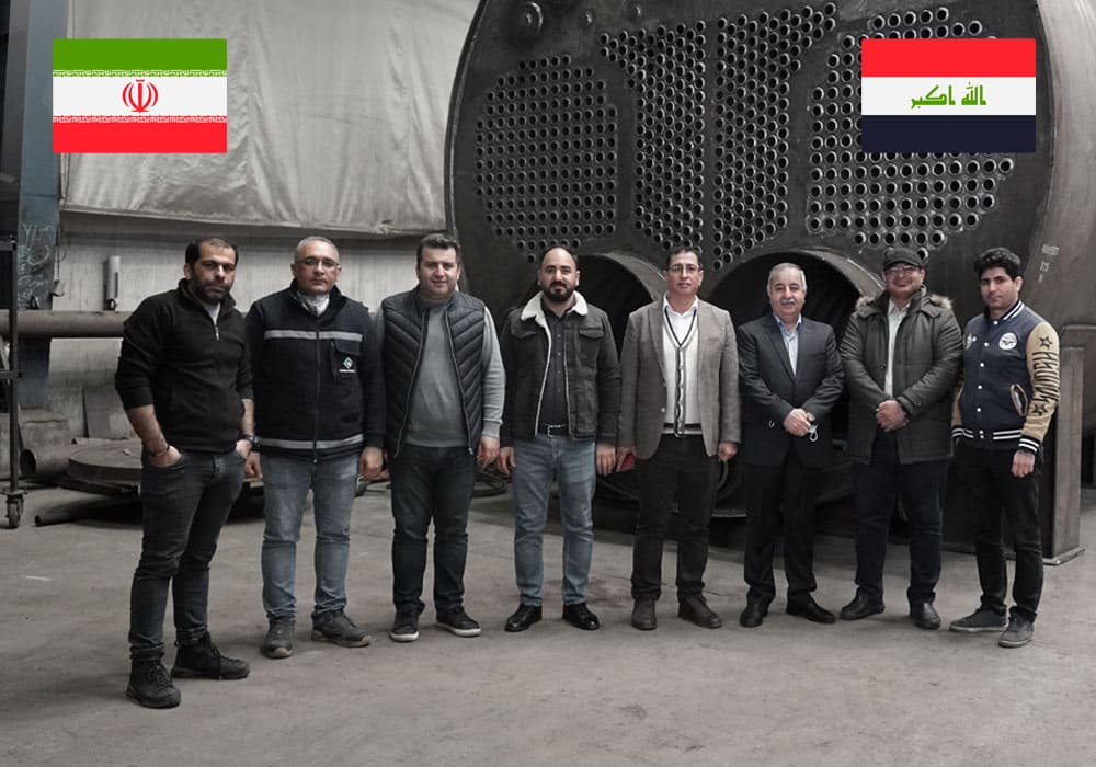 بازدید مدیر محترم بخش فنی و مهندسی پالایشگاه بصره و هیئت همراه از سایت دابو صنعت