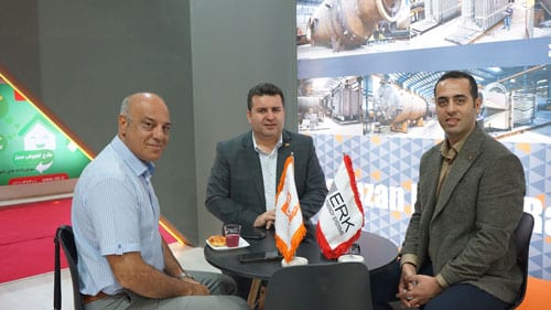 بازدیدکنندگان غرفه دابوصنعت در بیست و یکمین نمایشگاه بین المللی تاسیسات و سیستم های سرمایشی و گرمایشی