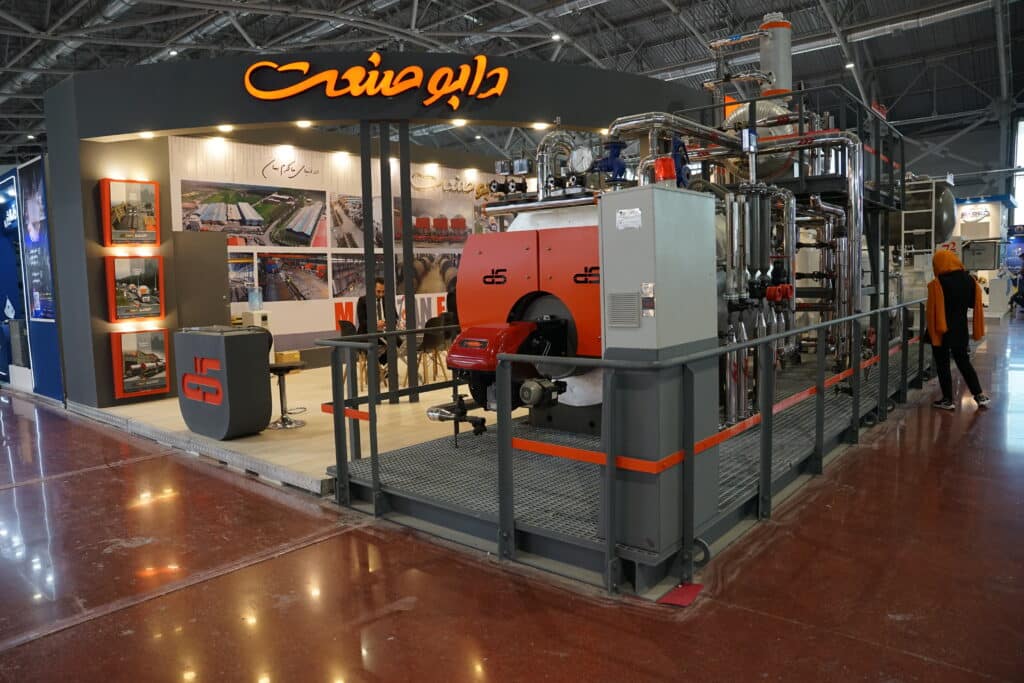  دابوصنعت در 22 امین نمایشگاه تاسیسات گرمایشی اصفهان 1402