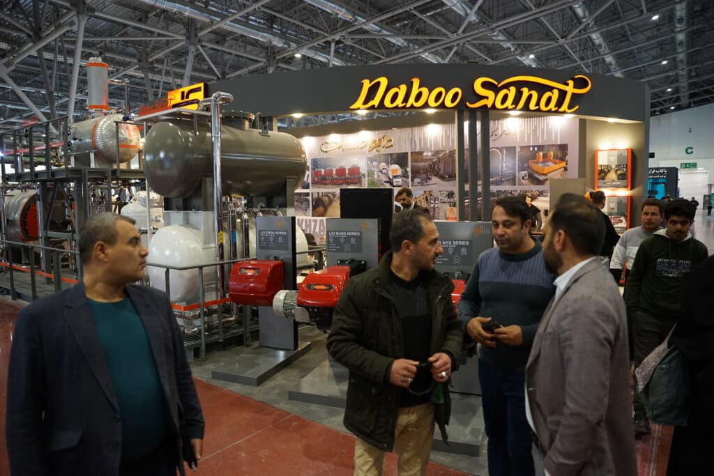  دابوصنعت در 22 امین نمایشگاه تاسیسات گرمایشی اصفهان 1402