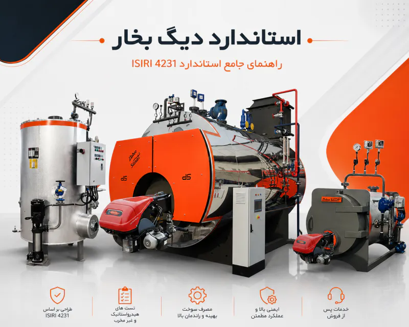 استاندارد بویلر بخار دابو صنعت